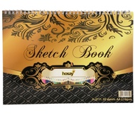 SKETCH BOOK A4 HOSAY H-2711 110GSM 20's WIRE-O