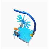 Kit Edukasi Water Turbine Generator / Baling-Baling Kincir Air /Miniatur Kincir Air / Plta Mini / Pr