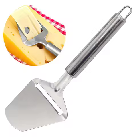 Cheese Slicer Stainless Steel Handheld Cheese Butter Slicer Cutter Grinder Cutting Knife Cheese Tool
