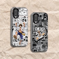 RN1 Anime Character Straw Hat Luffy Case Samsung series Compatible for Samsung M32 M23 M21 M11 M02 A
