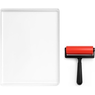 Waterproof and Washable 8* 10inch Gel Plate Rubber-Infused Printing Plate Ideal for Card MakingArts