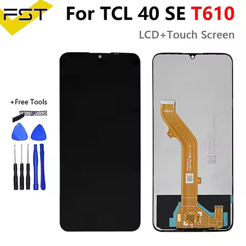Original 6.75' For TCL 40 SE 40SE LCD Display With Touch Screen Digitizer Full Assembly For TCL T610