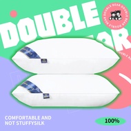Hilton Pillow High Quality Pillow Fiber Pillow High-quality sleep is soft and comfortable Double bea