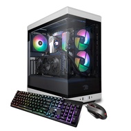 iBUYPOWER Y40 White Gaming PC Computer Desktop Y40WA7N4601 (AMD Ryzen 7 7700X, RTX 4060 8GB, 32 GB D