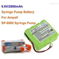 Cameron Sino 2000mAh Syringe Pump Baery E-1419 for Ampall SP-8800 Syringe Pump