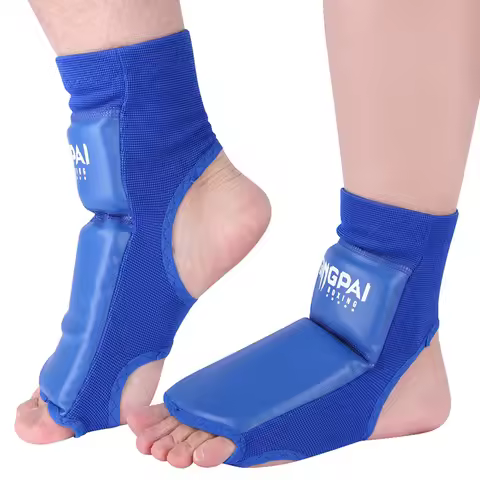 New Hotsale Boxing Instep Guard for Adult Child Professional MMA Ankle Support TKD Muay Thai Sport S