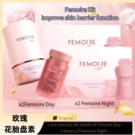 Beauty Supplement Authentic Femoire Day And Night Set Improve Skin Barrier Function Femoire Rose Pla