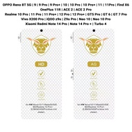 Buffalo Head Hydrogel Film Vivo X200 Pro Xiaomi OnePlus Realme X6 9 10 11 12 11R ACE 2 GT 5 6 7 Z9s 