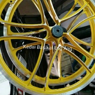 Rim 5batang Sesuai Untuk Basikal Size 20" sama ada lajak atau non - lajak