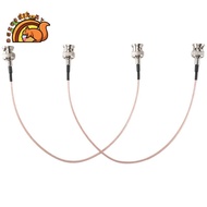 2Pcs 3G HD SDI Cable BNC Cable 30cm 75 Ohm for Cameras  Video Equipment Supports HD-SDI 3G-SDI 4K 8K