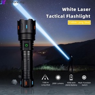 [Super] LEP Flashlight with Fluorescent Strong Lighting Outdoor Adventure USB-C Charage