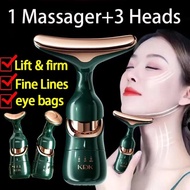 KDK 4D Facial Massager Multifunctional lifting and tightening Electric 3in1 Neck Face Massager