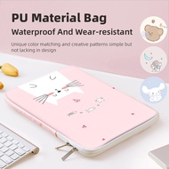 Hot Sale Cute Wind Laptop Sleeve PU Leather Clutch 11-15 Inch Carrying Case for Lenovo HP Dell Acer Asus Waterproof Laptop Bag