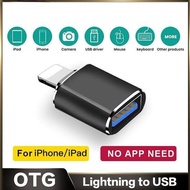 OTG Iphone to USB Kabel OTG iphone ke Flashdisk Lightning to USB Female OTG Adapter