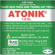 Foliar Fertilizer - Germination Stimulator - Growth ATONIK
