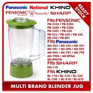 Panasonic / Pensonic Jug Blender Jar Dry Mill MX-333 MX-335 MX-791 MX-798S MX-895M PB-313 PB-323 PB-