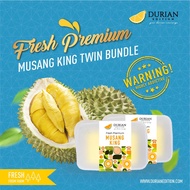 [Durian Edition] Fresh Premium Raub Twin Bundle (Musang King MSW) Durian Delivery