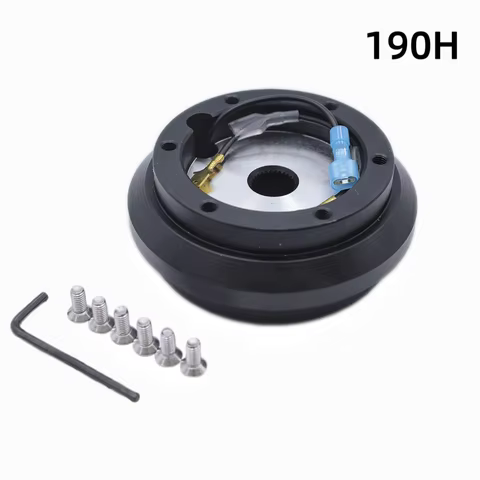 190H Steering Wheel Short Hub Adapter Boss Kit For Honda Civic 88-91 CRX EF Integra 90-93