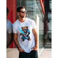 T-Shirt/Hoodie/Sweater/Design Template Bear Warrior/Fighter