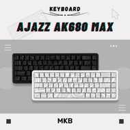 Ajazz AK680 Max HE Full Build Adjustable Actuation Hall Effect Rapid Trigger Magnetic Full Build Key