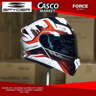 SPYDER FORCE MODULAR DUAL VISOR MOTORCYCLE HELMET