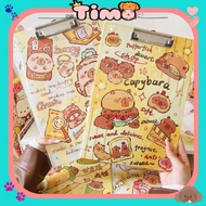 A4 Document Clip Capybara File Signing Application Cute School Supplies VPK33