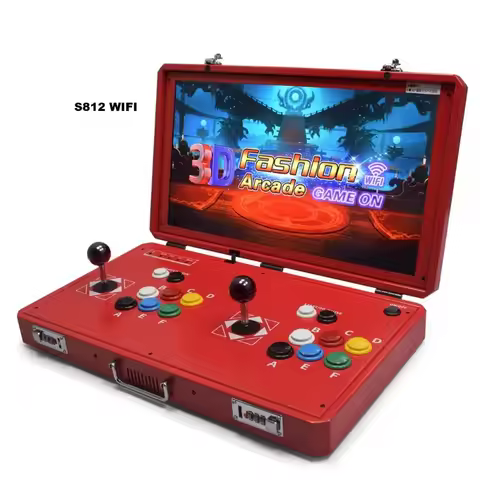 20 Inch Arcade Cabinet Pandora Box H3 S812 23000 Games Machine Double Joystick Button with Coin Sloo