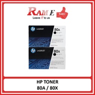 [ORIGINAL] HP 80A / 80X Black Toner Cartridge CF280A CF280X