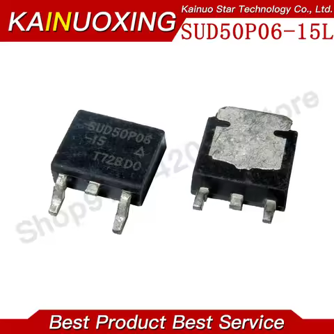 10PCS SUD50P06-15L SUD50P06 50A 60V SUD50N025-06P SUD50N025 25V 78A P-channel MOS field-effect trans