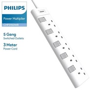 飛利浦  Philips CHP3150WB 5插座獨立開關 3 米拖板