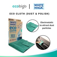 White Magic Eco Cloth (Dust & Polish) / Microfibre / Attracts dust particles