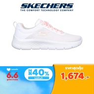 Skechers สเก็ตเชอร์ส รองเท้าผู้หญิง Women Alani Shoes - 124952-WPK Air-Cooled Goga Mat Flex, Machine Washable, Ortholite, Ultra Go