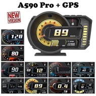 OBD2 สมาร์ทเกจ Smart Gauge Digital Meter/Display A590 Pro + GPS เมนูภาษาไทย รุ่นใหม่ล่าสุด