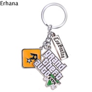ERHANA พิเศษ ของขวัญวันเกิด เกม PS4 Xbox PC จี้ห้อยกระเป๋า เกม GTA ที่ใส่กุญแจ พวงกุญแจเกม GTA V เคร