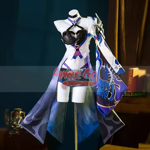 Game Honkai: Star Rail Acheron Cosplay Costume Women Halloween Acheron Role Play Outfits C08936-AA