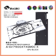 Bykski GPU Block Use for GIGABYTE Radeon RX 7900 XTX GAMING OC Graphics Video Card Water Cooling / R
