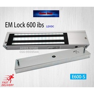 EM600 ( MALAYSIA ) Door Lock Em lock 280kg 600 ibs for door access