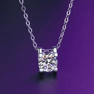 GRA Kann Jewelry FY-503 5mm, 6, 5mm, 8mm Moissanite diamond necklace