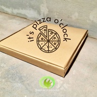 Pizza Box Brown 12 inch Food Box Made in Malaysia 50 pieces