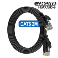 Long Lan Cable CAT6 Aluminum2M 100Mbps High Speed Cable Flet Cable Cat 6 Cable