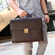 Men's Leather Office Bag, bag High-End Office Office Y2 ddcg