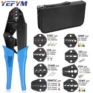 Hs-40J Multiftional Crimping Tool Set Cold-Pressed Insulated Bare Terminals Spring Terminal Pliers