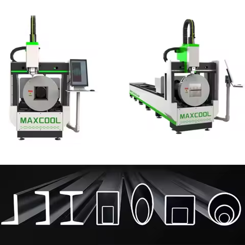 MC6024F Raycus MAX Laser Source 1.5kw Fiber Laser Tube H I Beam Cutter Equipment 2000W 3000W Price