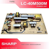 POWER SUPPLY - REGULATOR TV SHARP LC-40M500M