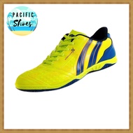 Pan รองเท้าฟุตซอล รุ่น PF14AF VIGOR X EASY ELVALOY สีเหลือง รองเท้ากีฬาฟุตซอล รองเท้าฟุตบอลแพน by Pacific Shoes
