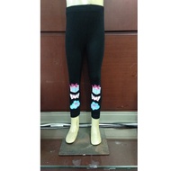 Children's leggings 7-9 years embroidered below