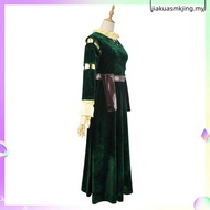 indian gown gown dress women enchanted dress Monster Shrek COS Fiona Princess cosplay Green Dress St