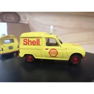 1/43 Renault 4 F4 Shell Vintage Delivery Van diecast model