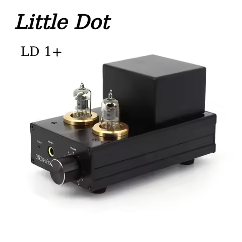 New Little Dot LD1+ Hybrid Vacuum Tube HIFI Headphone Audio Earphone Amps DAC High-Power Amplifier 6