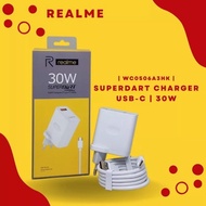 Charger 1set REALME 30W TYPE C FAST CHARGING SUPER DART ORIGINAL TRAVEL CHARGER